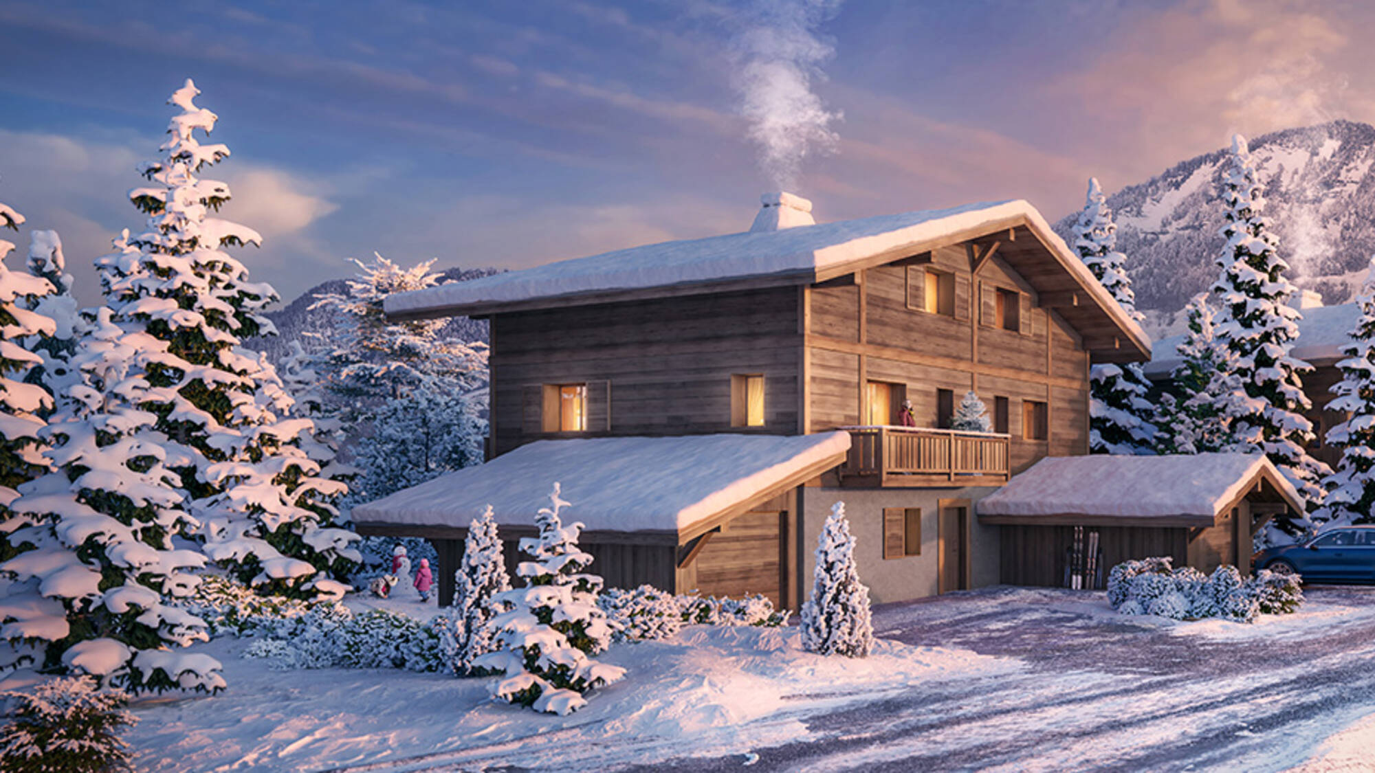 Demi-chalet neuf à Praz-sur-Arly à Praz-sur-Arly (74) | Maisons Alain Métral