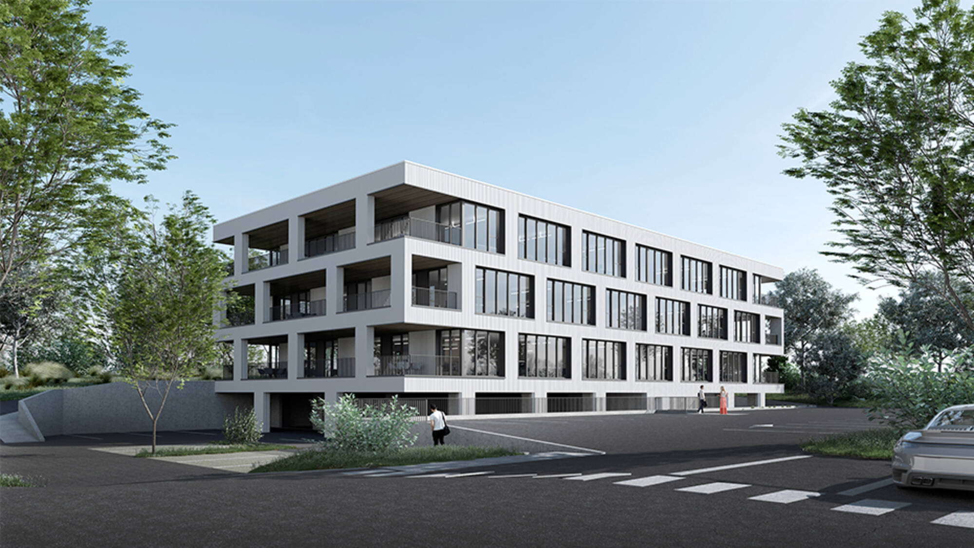 Europa 2, Bâtiment neuf de bureaux et services à Amancy à Amancy (74) | Maisons Alain Métral