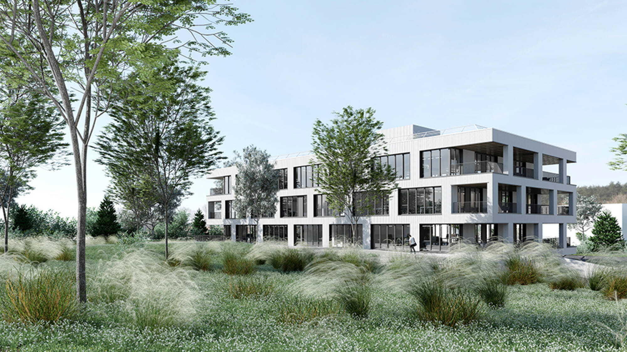 Europa 2, Bâtiment neuf de bureaux et services à Amancy à Amancy (74) | Maisons Alain Métral