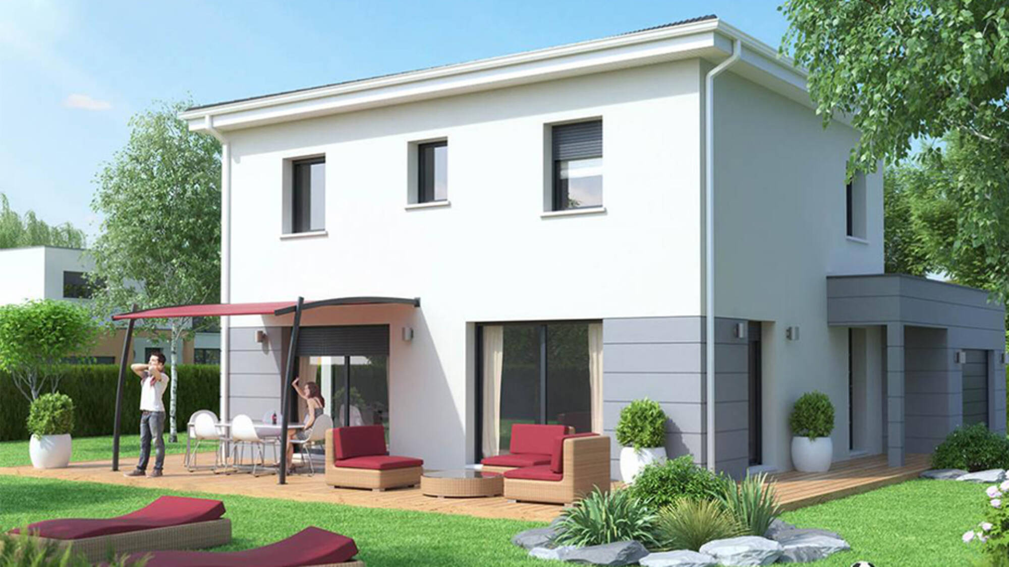 Maison neuve à Irigny à Irigny (69) | Maisons Alain Métral
