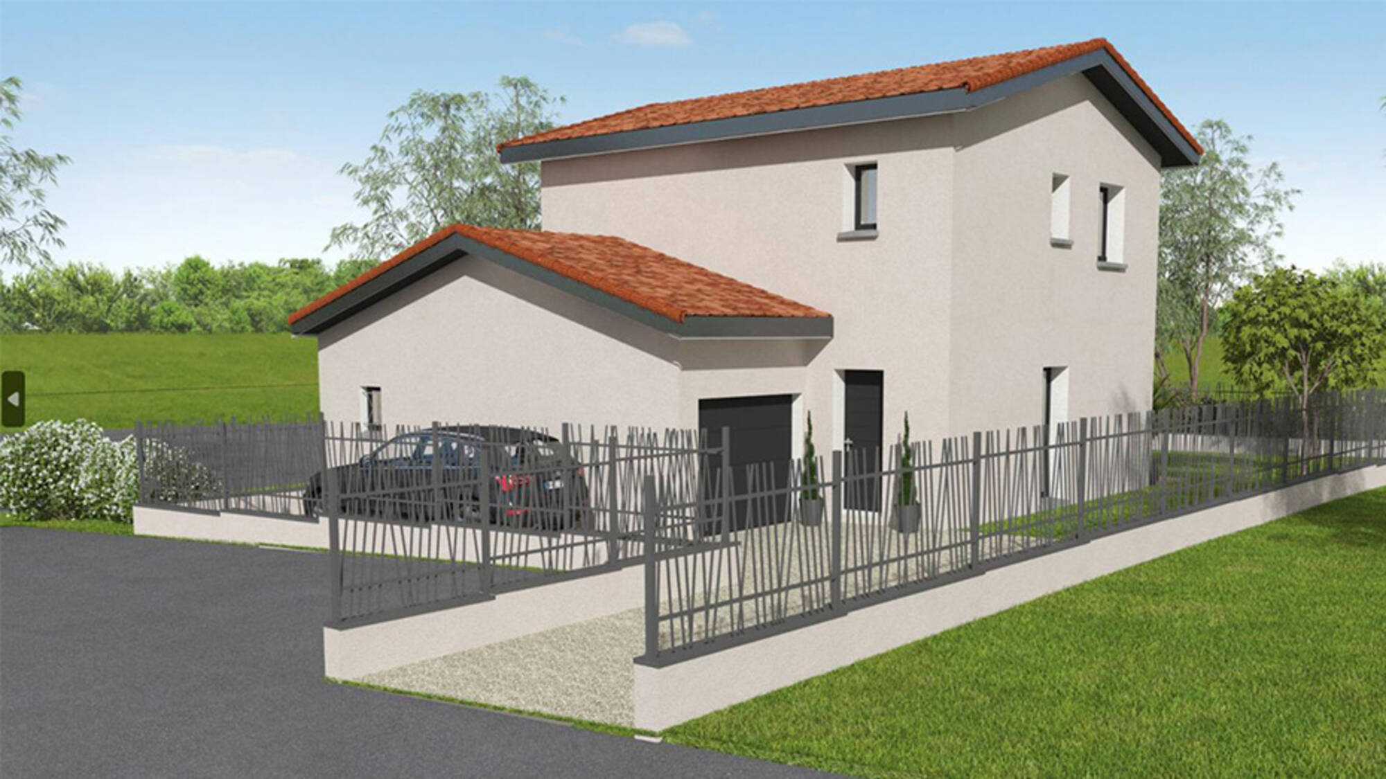 Maison neuve à Saint-Priest à Saint-Priest (69) | Maisons Alain Métral
