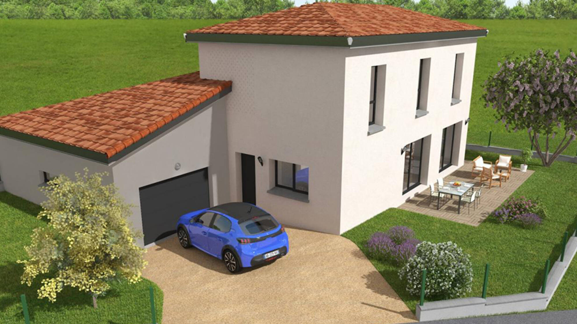 Maison neuve à Sathonay-Camp à Sathonay-Camp (69) | Maisons Alain Métral