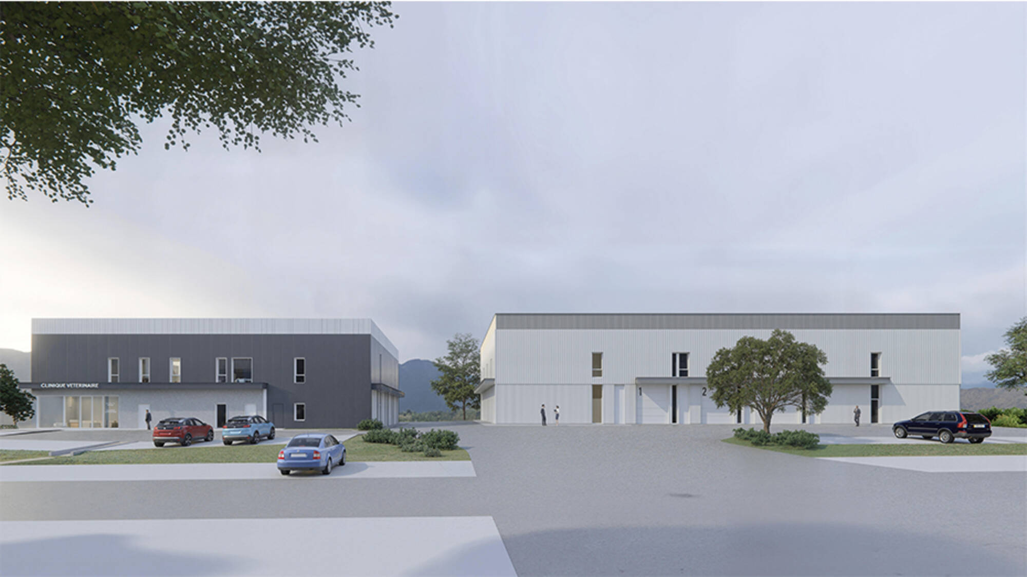 PIERRE LONGUE, ATELIERS, STOCKAGE ET SERVICES À AMANCY à Amancy (74) | Maisons Alain Métral