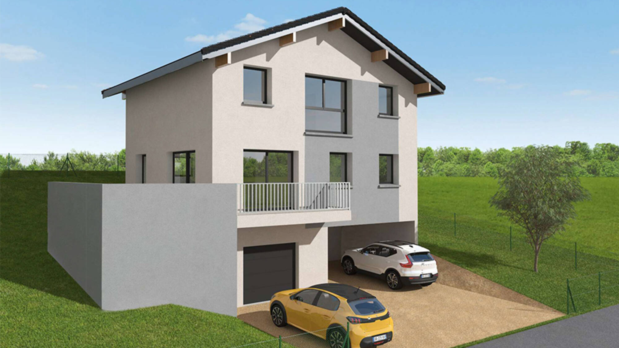 Maison neuve à Rumilly à Rumilly (74) | Maisons Alain Métral