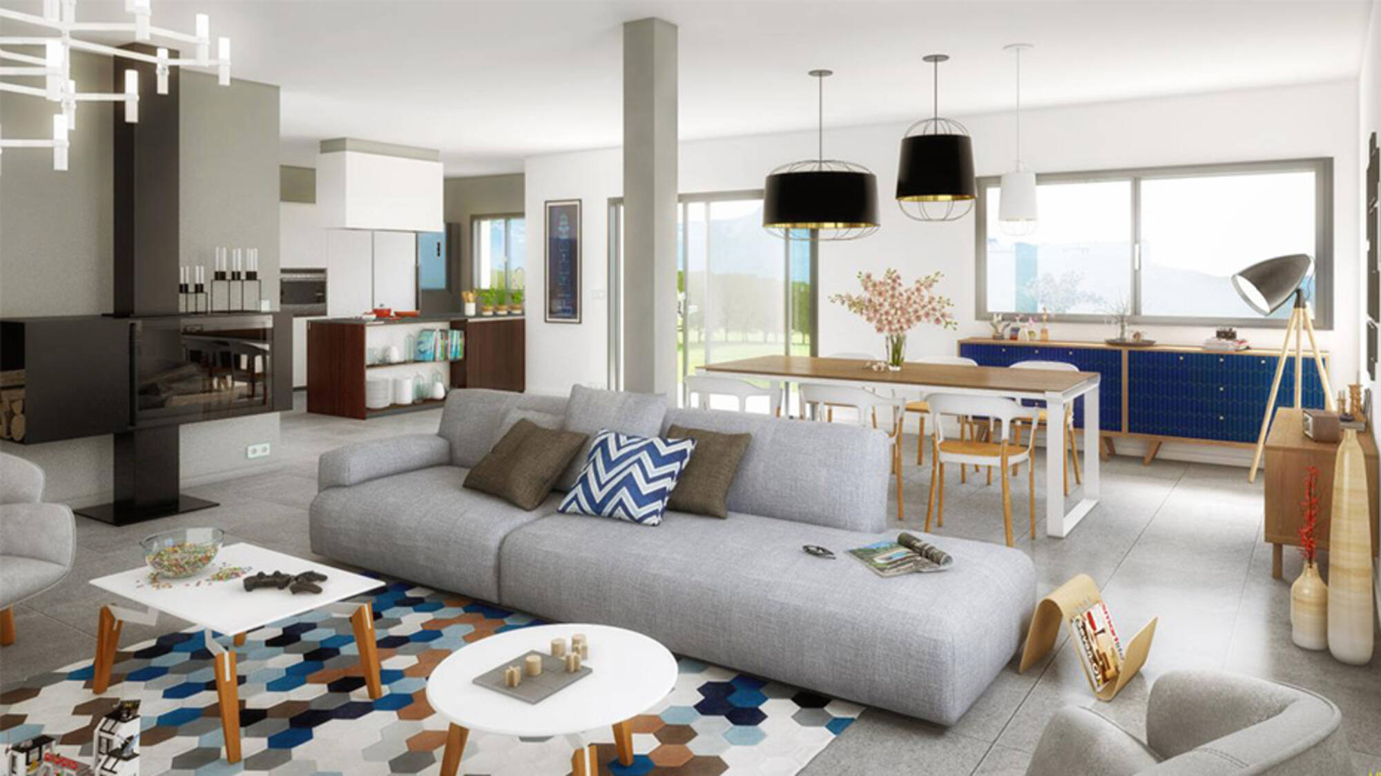 Maison neuve à Bossey à Bossey (74) | Maisons Alain Métral