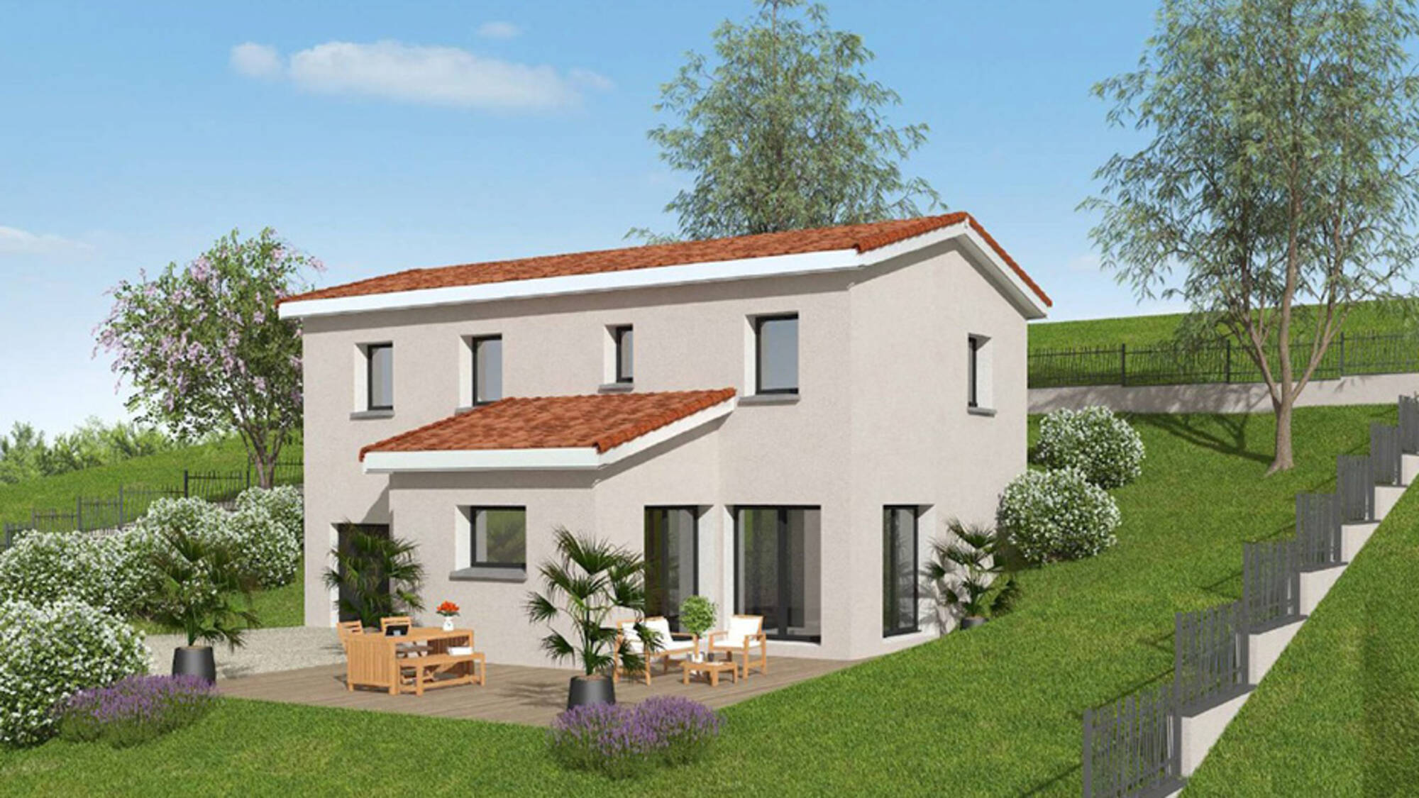 Maison neuve à Curis-au-Mont-d'Or à Curis-au-Mont-d'Or (69) | Maisons Alain Métral