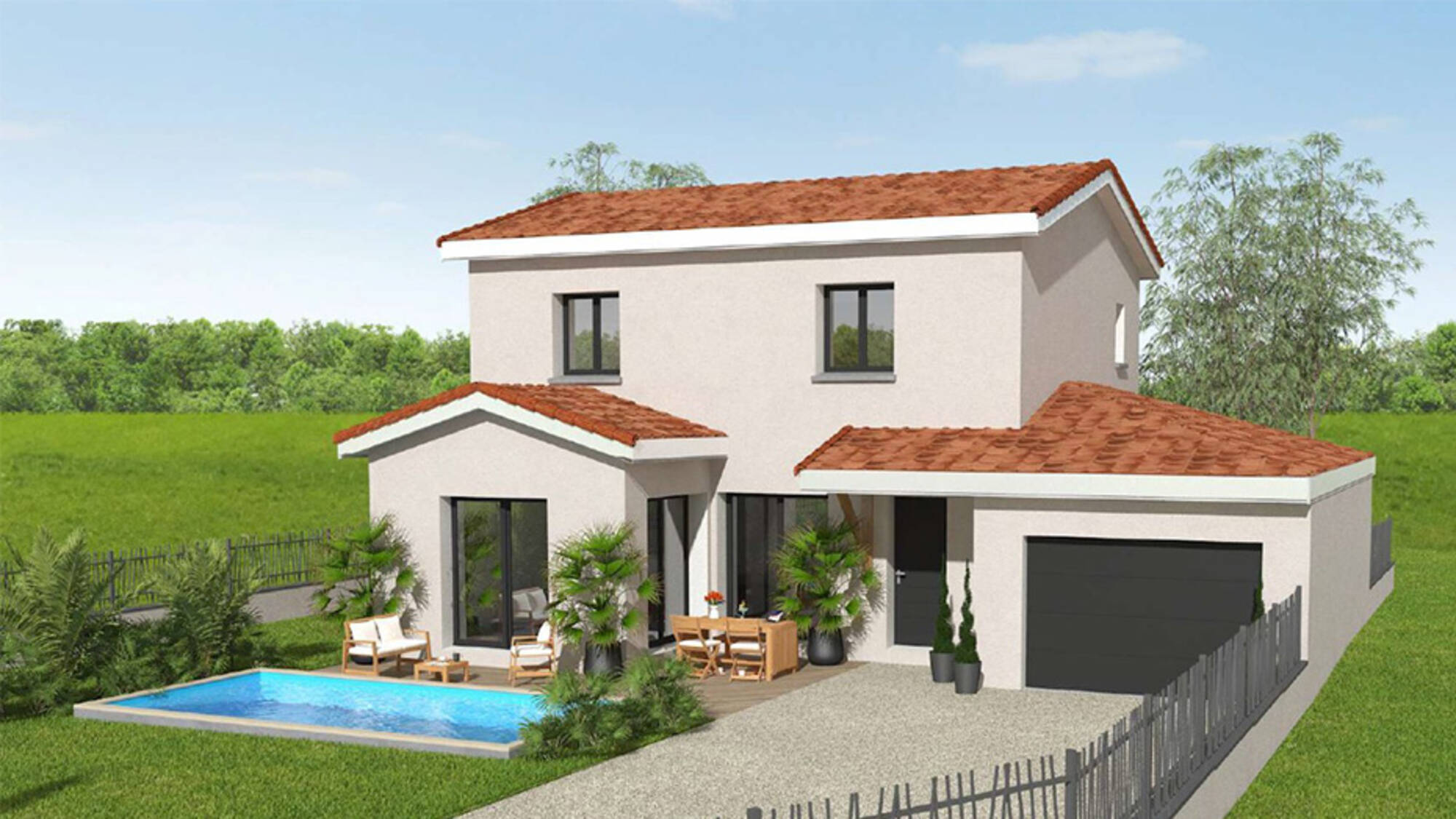 Maison neuve à Estrablin à Estrablin (38) | Maisons Alain Métral