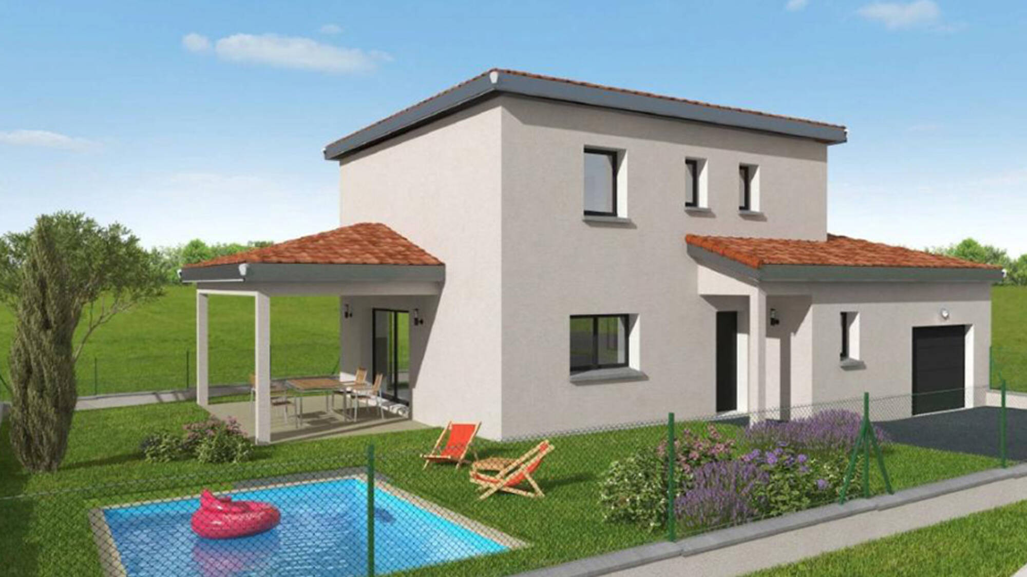 Maison neuve à Toussieu à Toussieu (69) | Maisons Alain Métral