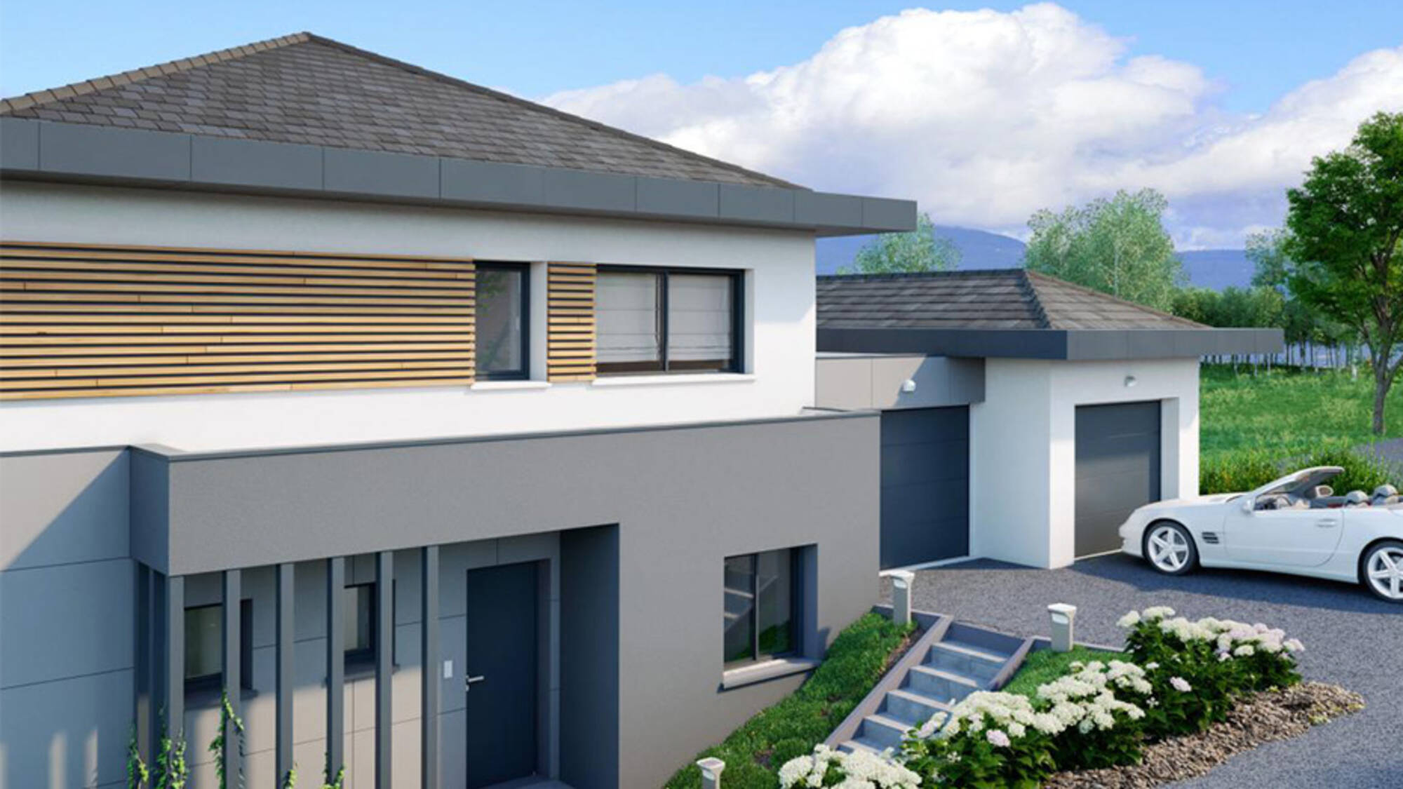 Maison neuve à Groisy à Groisy (74) | Maisons Alain Métral