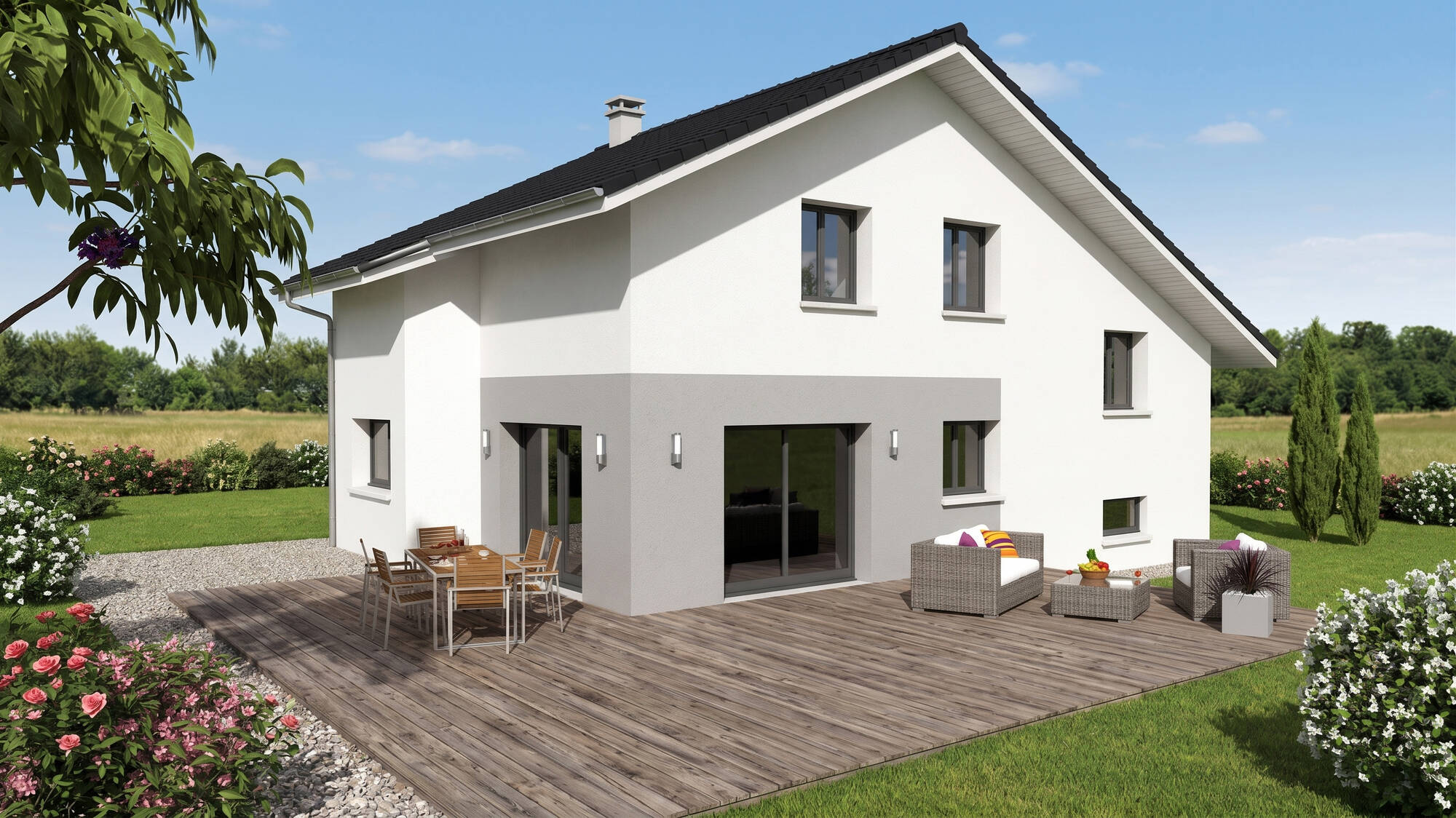 Maison neuve à La Balme de Sillingy à La Balme-de-Sillingy (74) | Maisons Alain Métral