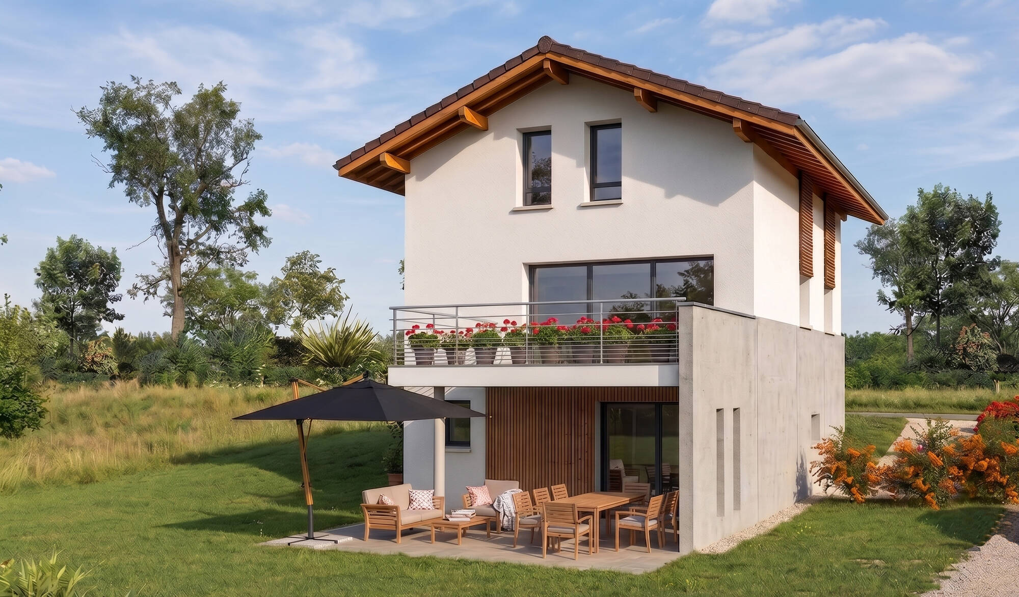 Maison neuve à Anthy-sur-Léman à Anthy-sur-Léman (74) | Maisons Alain Métral