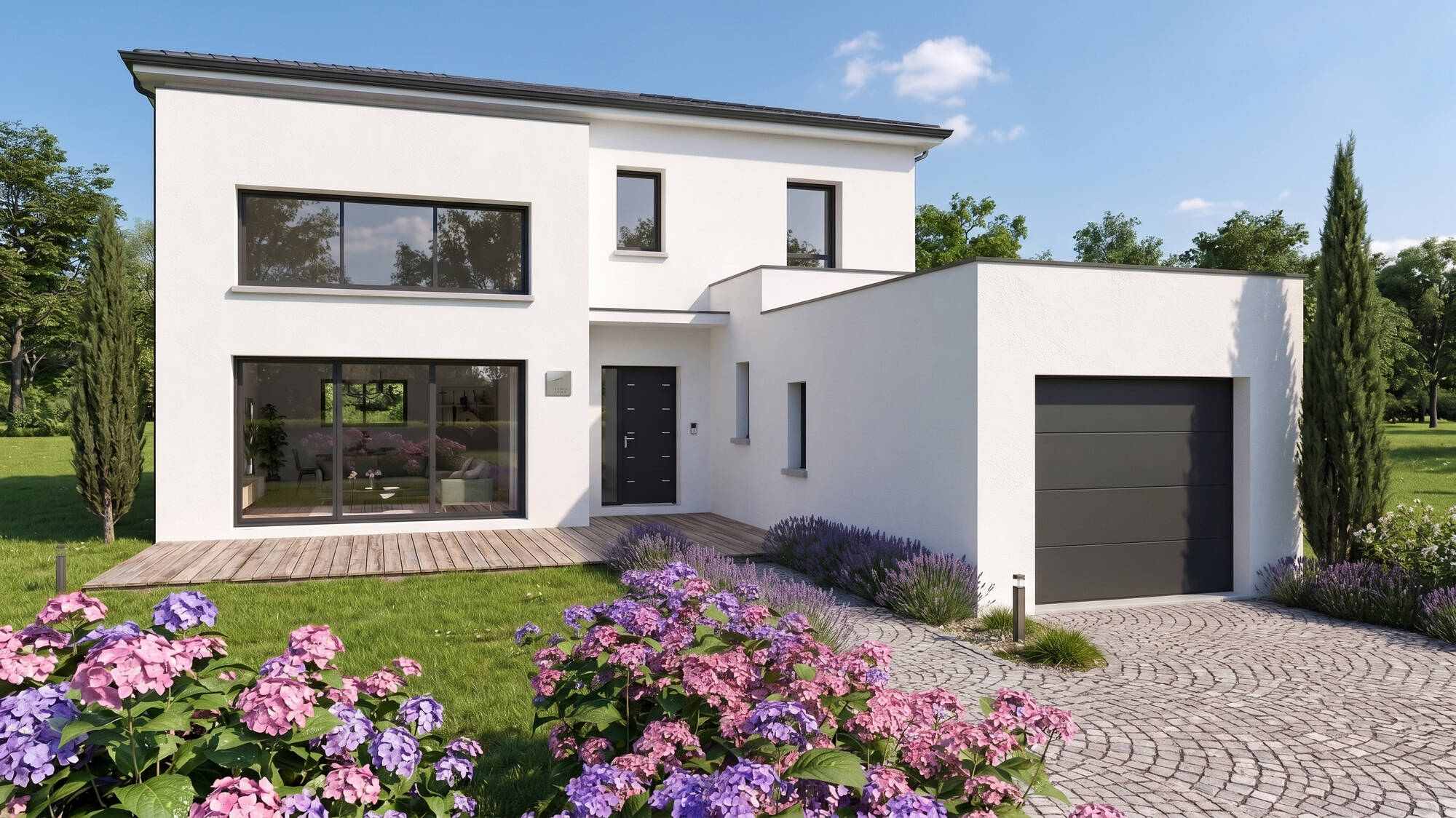 Maison neuve à Craponne à Craponne (69) | Maisons Alain Métral