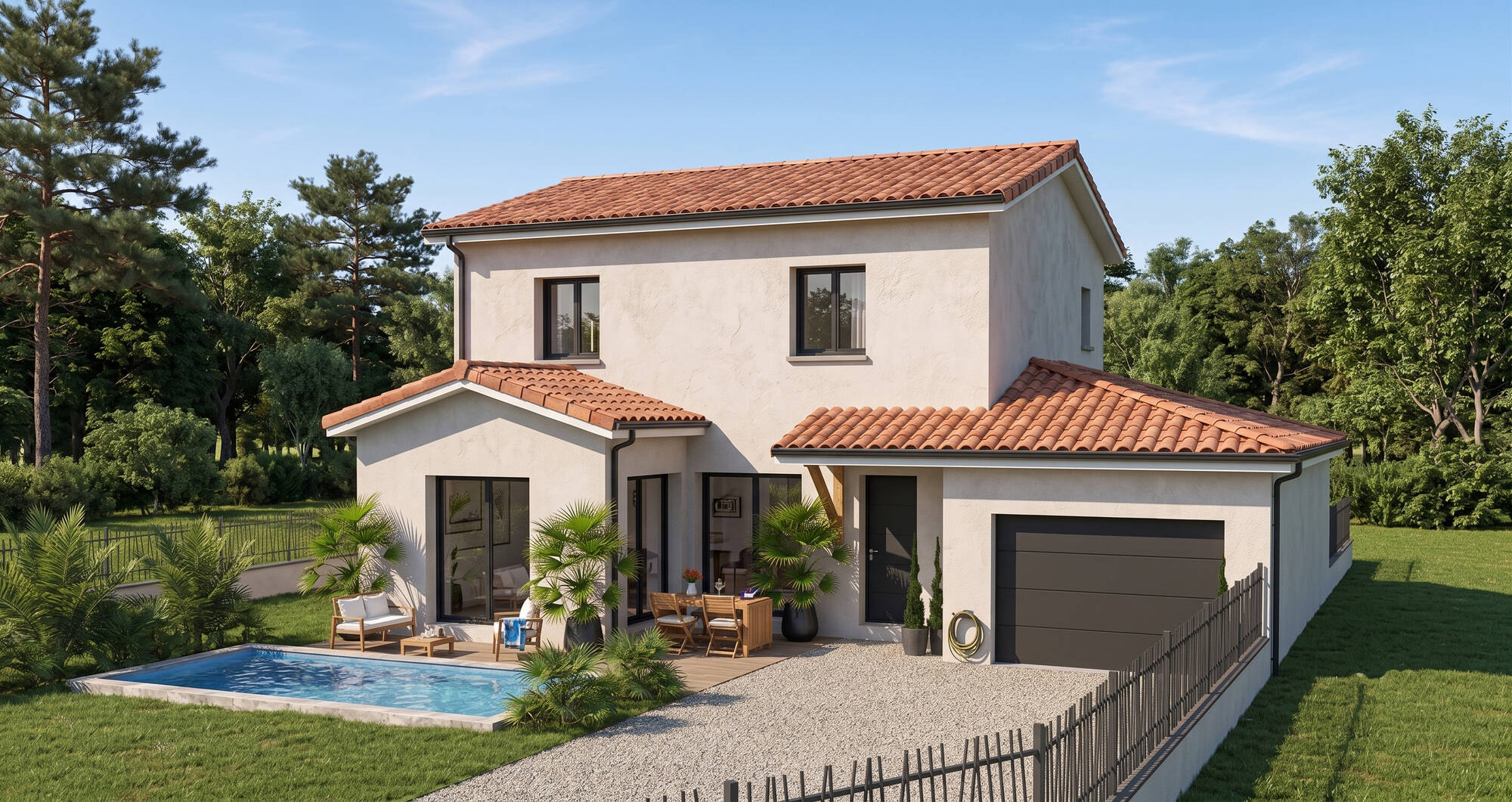 Maison neuve à Estrablin à Estrablin (38) | Maisons Alain Métral
