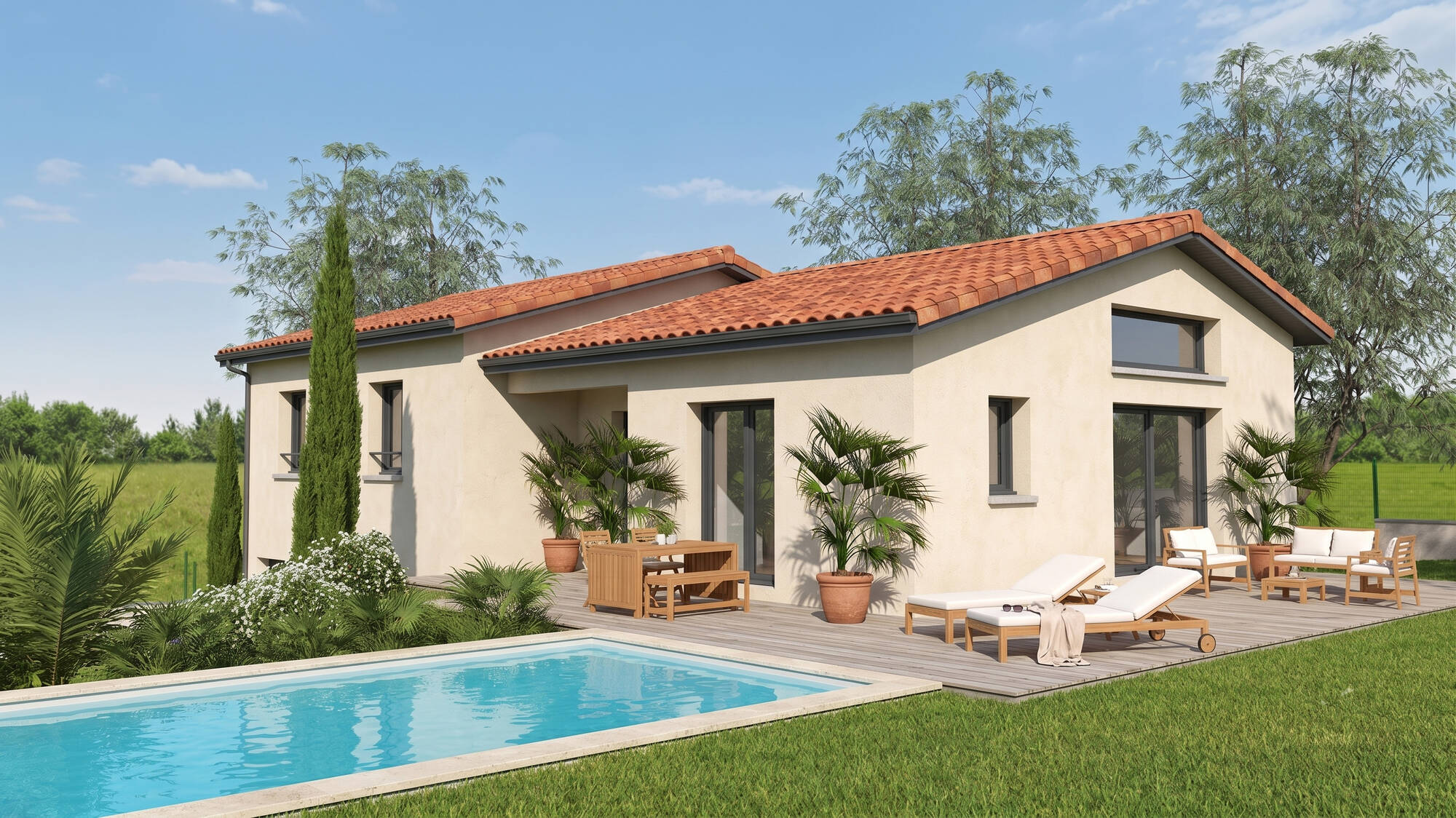 Maison neuve à Châteauneuf à Châteauneuf (42) | Maisons Alain Métral
