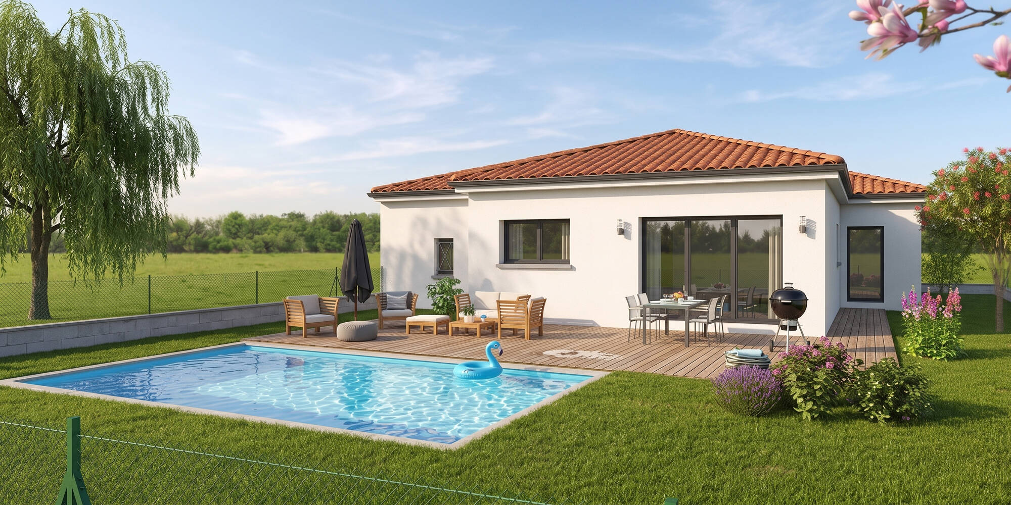 Maison neuve à Saint-Bonnet-de-Mure à Saint-Bonnet-de-Mure (69) | Maisons Alain Métral