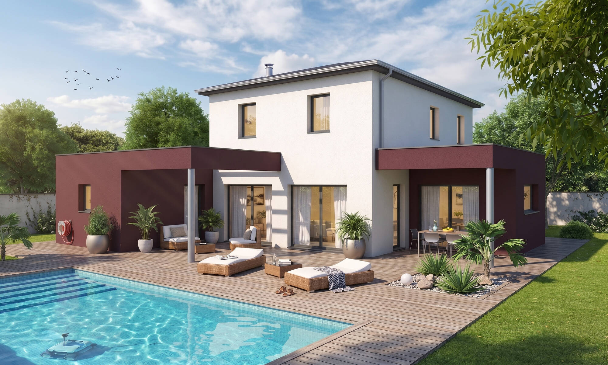 Maison neuve à Genas à Genas (69) | Maisons Alain Métral