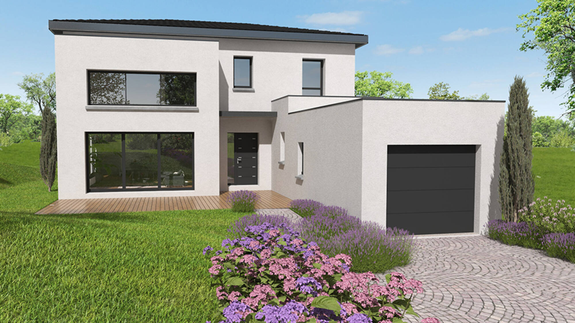 Maison neuve à Craponne à Craponne (69) | Maisons Alain Métral