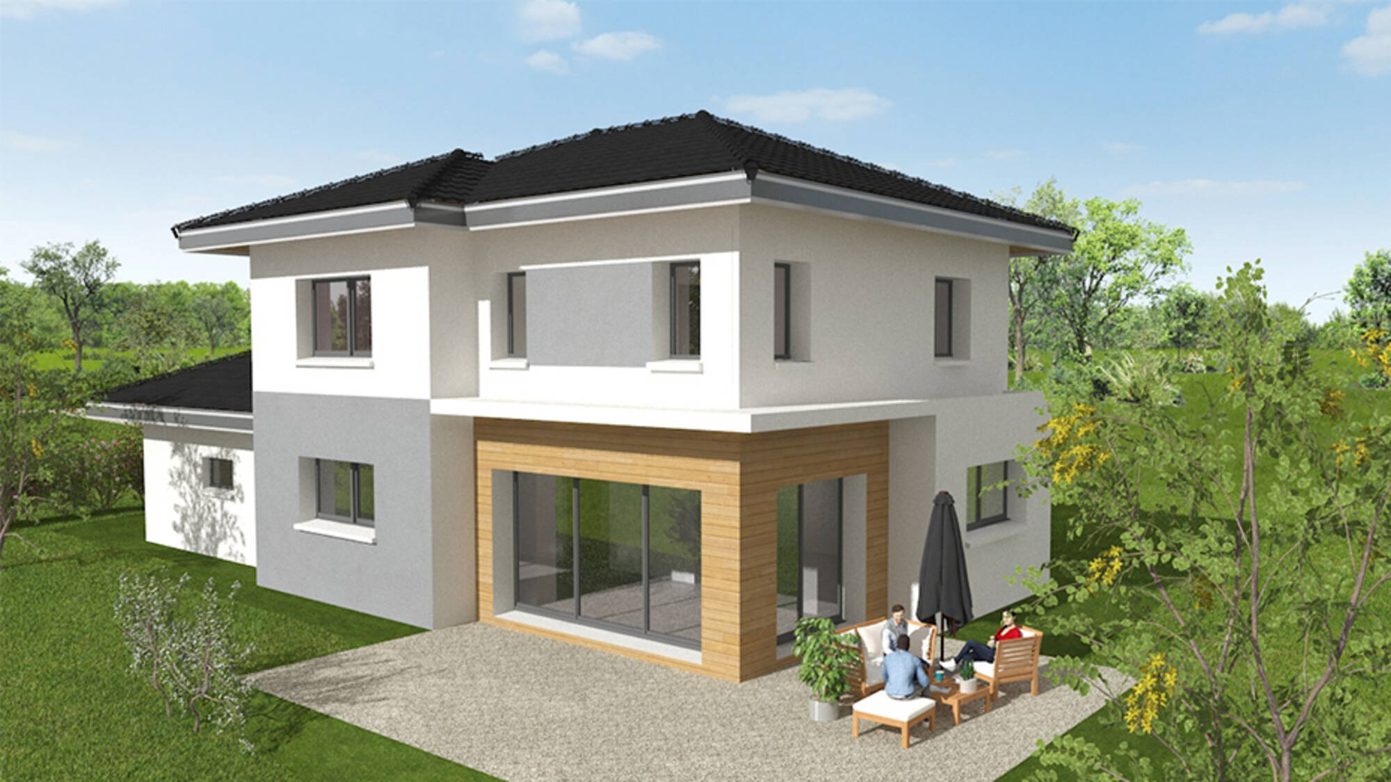 Maison neuve à Sévrier à Sévrier (74) | Maisons Alain Métral