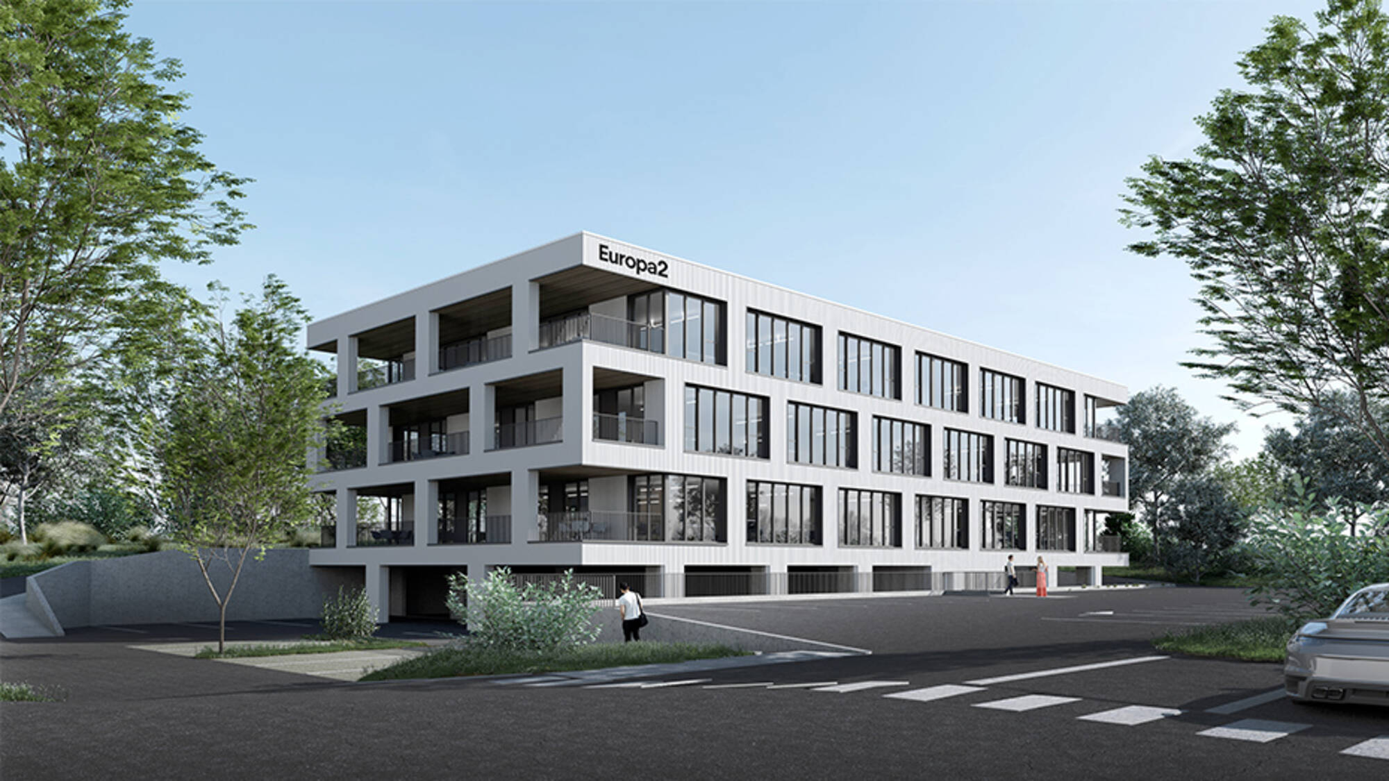 Europa 2, Bâtiment neuf de bureaux et services à Amancy à Amancy (74) | Maisons Alain Métral