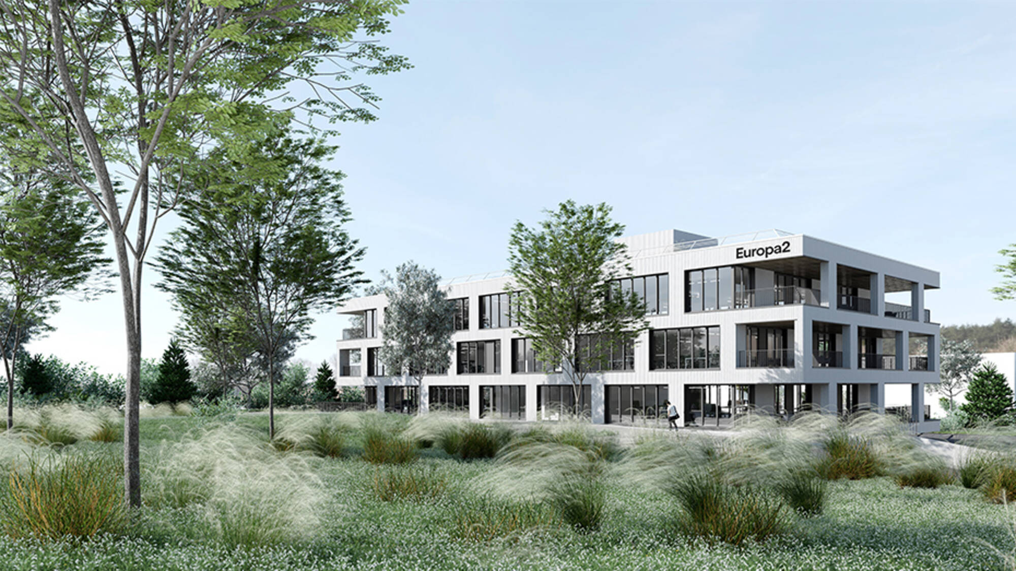 Europa 2, Bâtiment neuf de bureaux et services à Amancy à Amancy (74) | Maisons Alain Métral