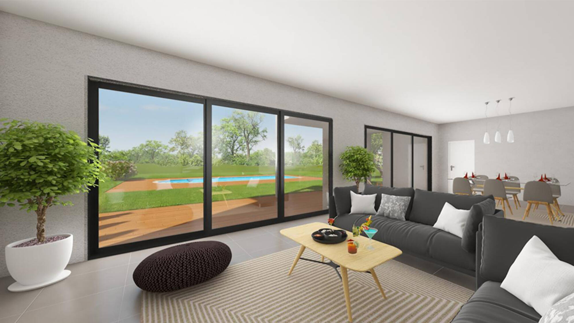 Maison neuve à Saint-Cyr-au-Mont-d'Or à Saint-Cyr-au-Mont-d'Or (69) | Maisons Alain Métral