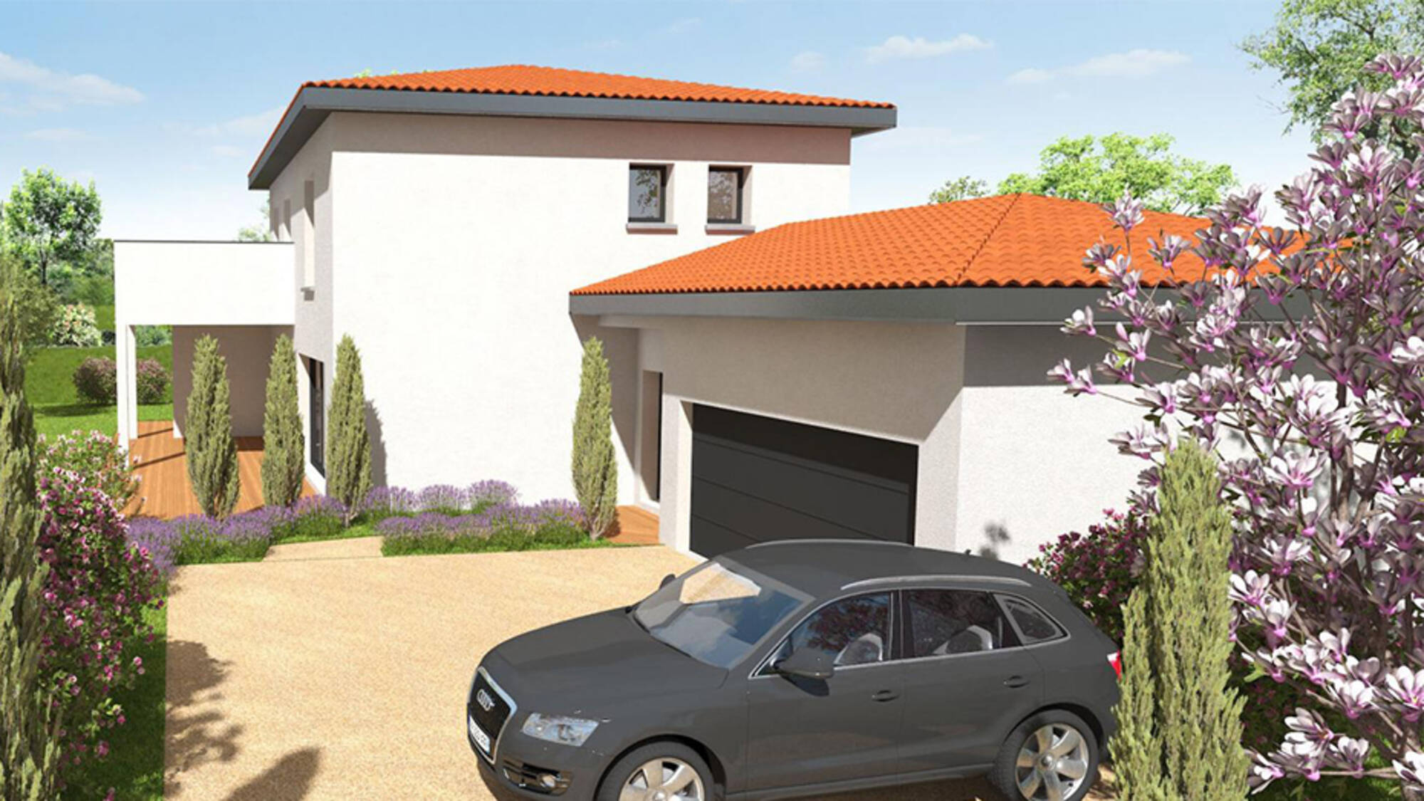 Maison neuve à Saint-Cyr-au-Mont-d'Or à Saint-Cyr-au-Mont-d'Or (69) | Maisons Alain Métral