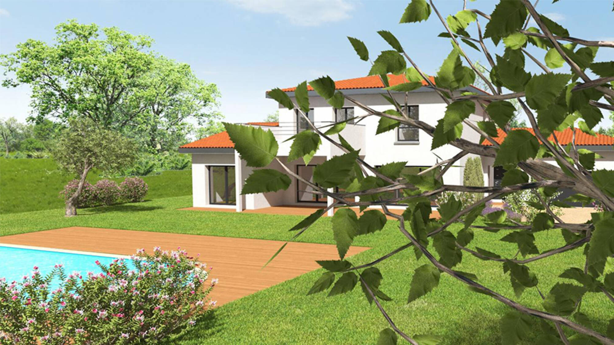 Maison neuve à Saint-Cyr-au-Mont-d'Or à Saint-Cyr-au-Mont-d'Or (69) | Maisons Alain Métral