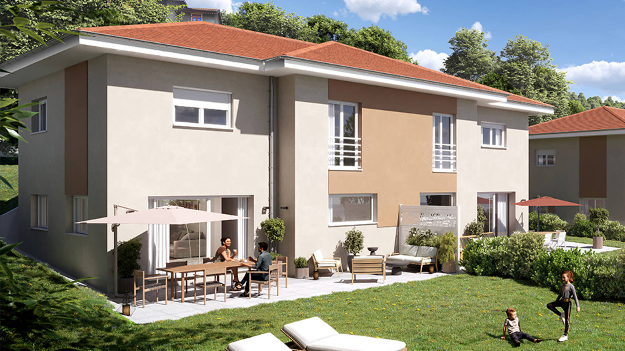 LE DOMAINE DU SALEVE, PROGRAMME IMMOBILIER NEUF, MAISONS À MONNETIER-MORNEX à Monnetier-Mornex (74) | Maisons Alain Métral