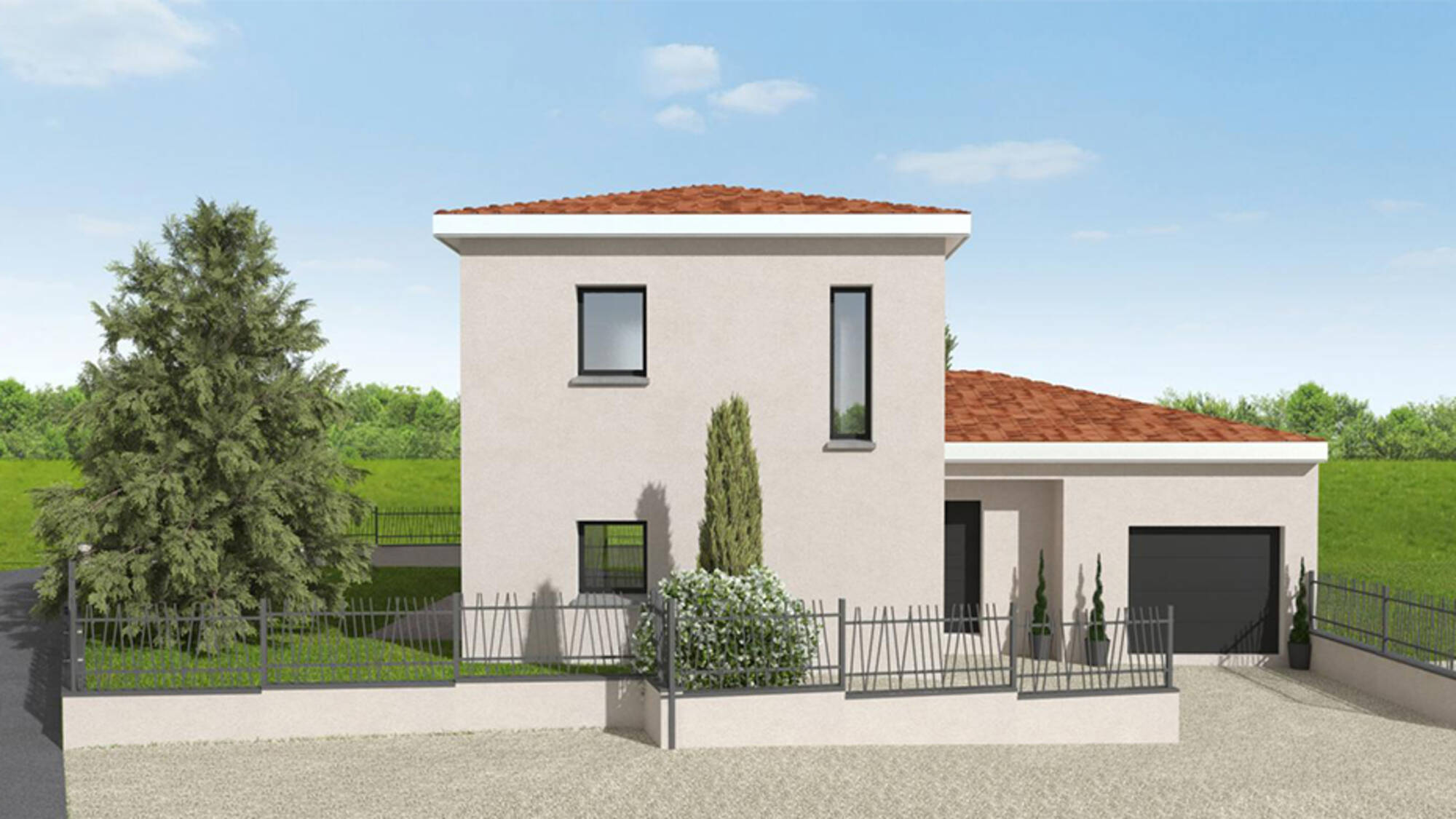 Maison neuve à Chassieu Le Haut à Chassieu (69) | Maisons Alain Métral