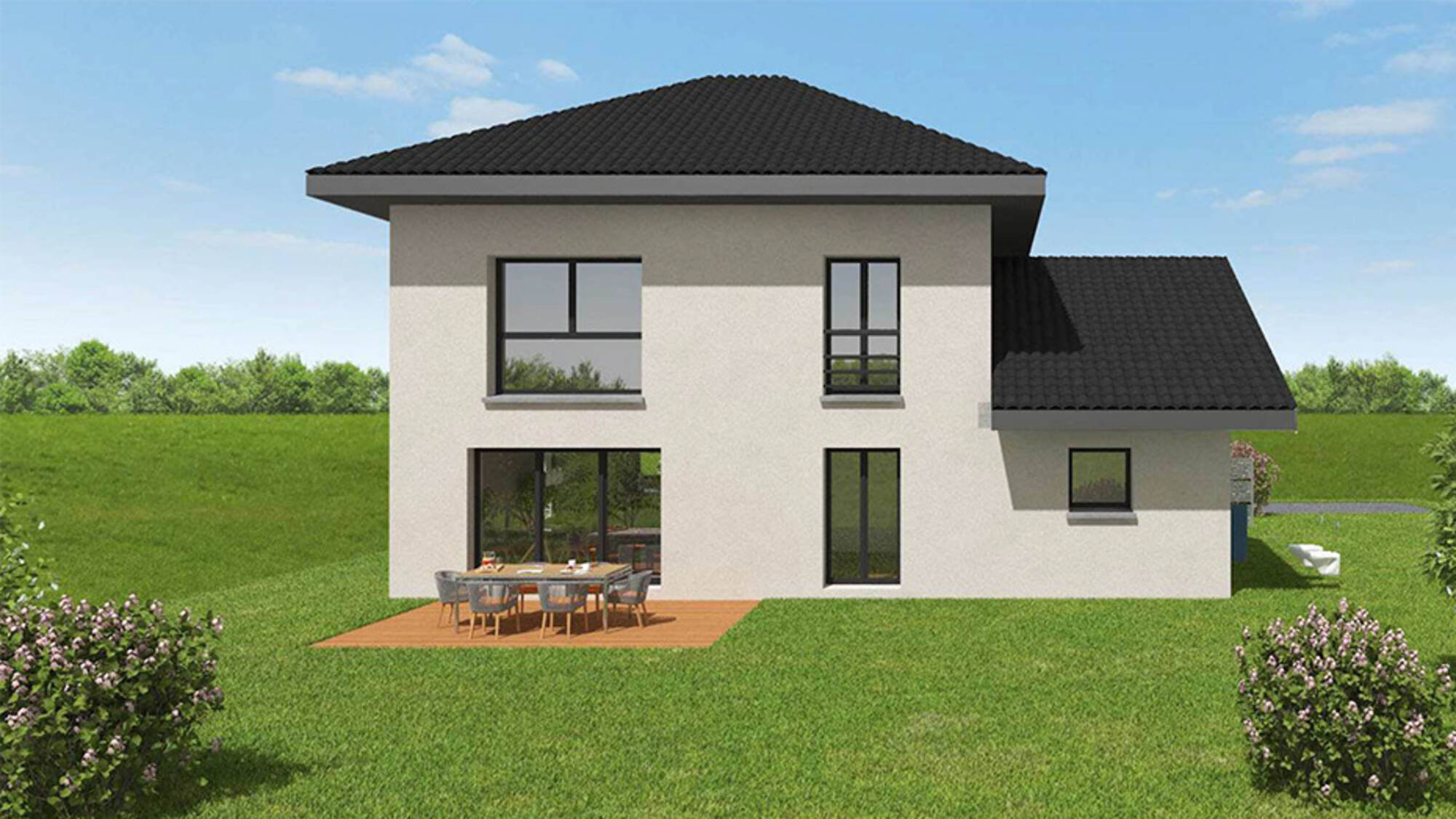 Maison neuve à Aix-les-Bains à Aix-les-Bains (73) | Maisons Alain Métral