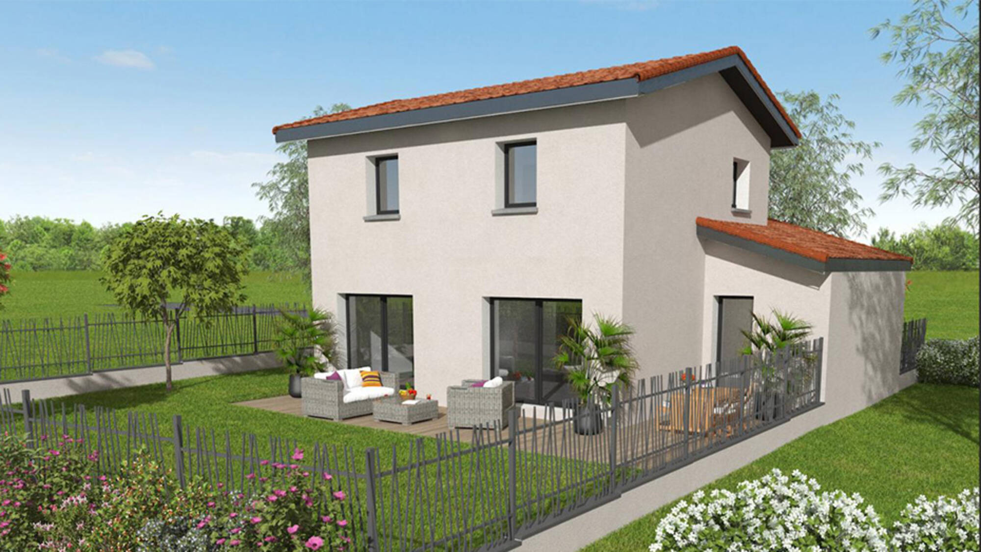 Maison neuve à Saint-Priest à Saint-Priest (69) | Maisons Alain Métral