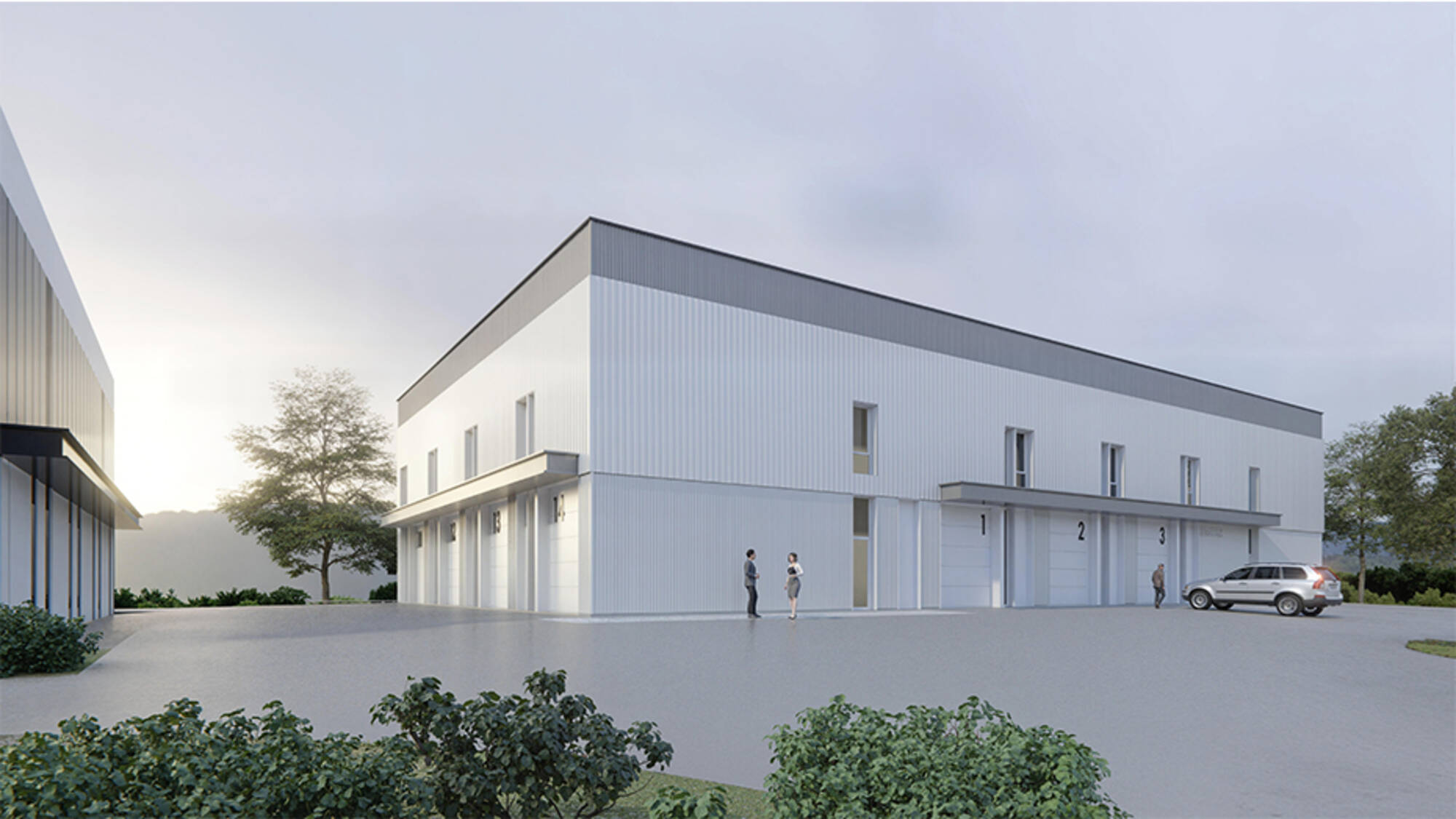 PIERRE LONGUE, ATELIERS, STOCKAGE ET SERVICES À AMANCY à Amancy (74) | Maisons Alain Métral