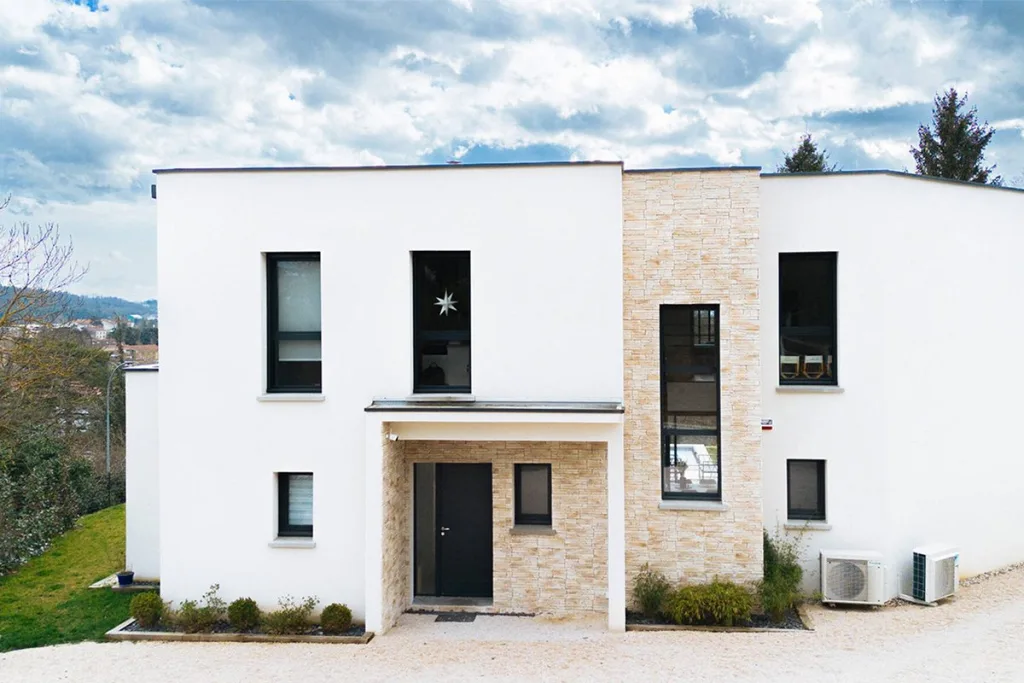 Réalisation Maisons Alain Métral dans le Rhône