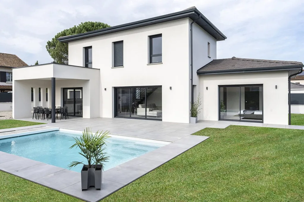 Réalisation Maisons Alain Métral en Isère