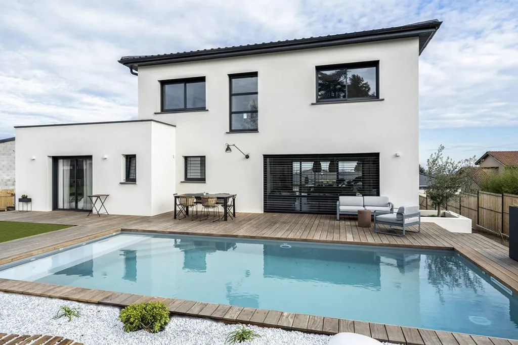 Réalisation Maisons Alain Métral dans le Rhône