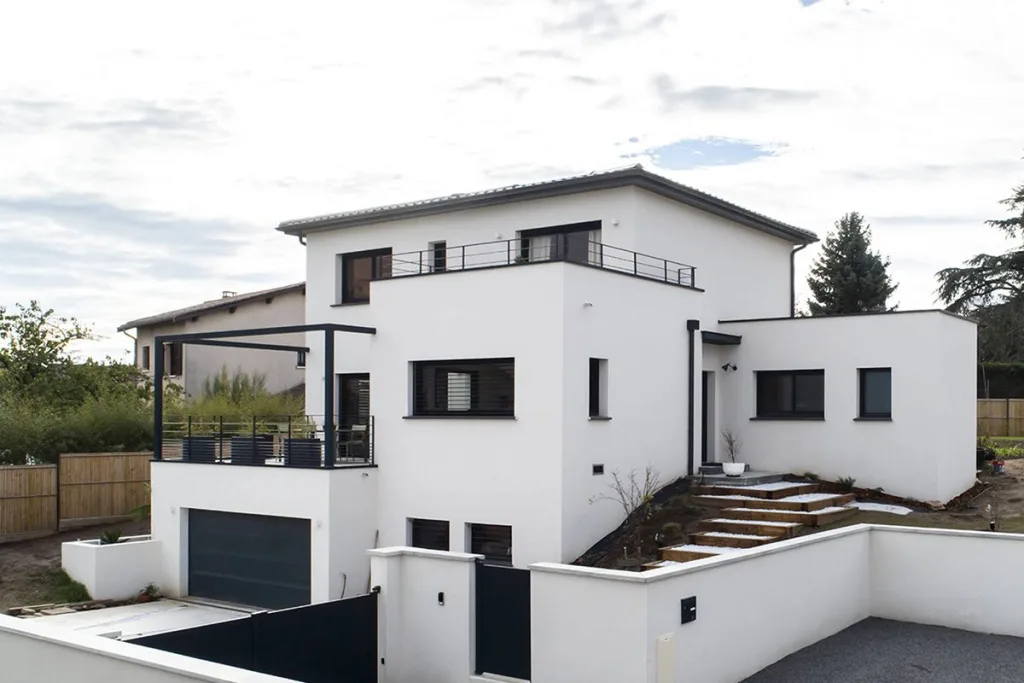 Réalisation Maisons Alain Métral dans le Rhône