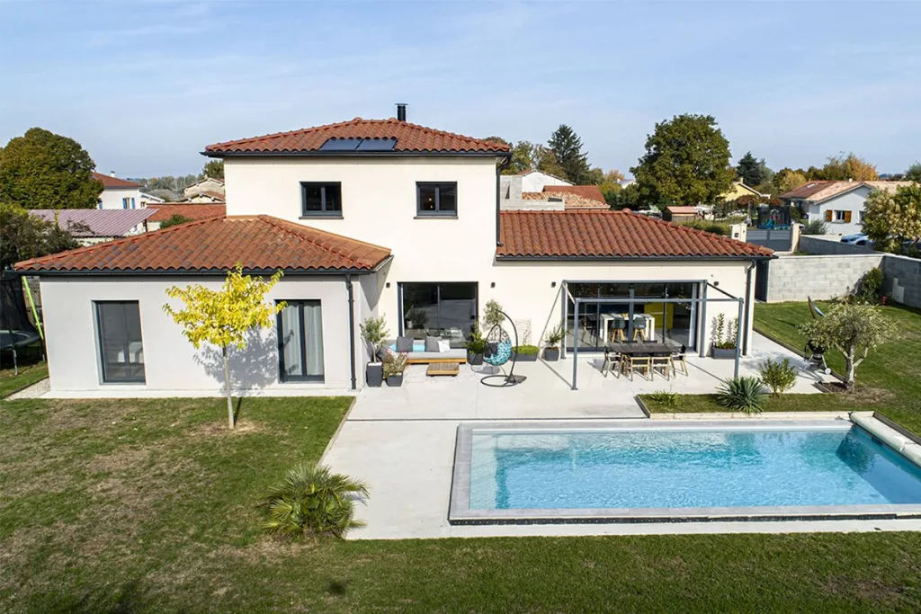 Réalisation Maisons Alain Métral dans le Rhône